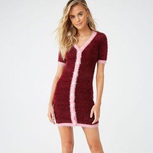 Fuzzy Sweater Dress
